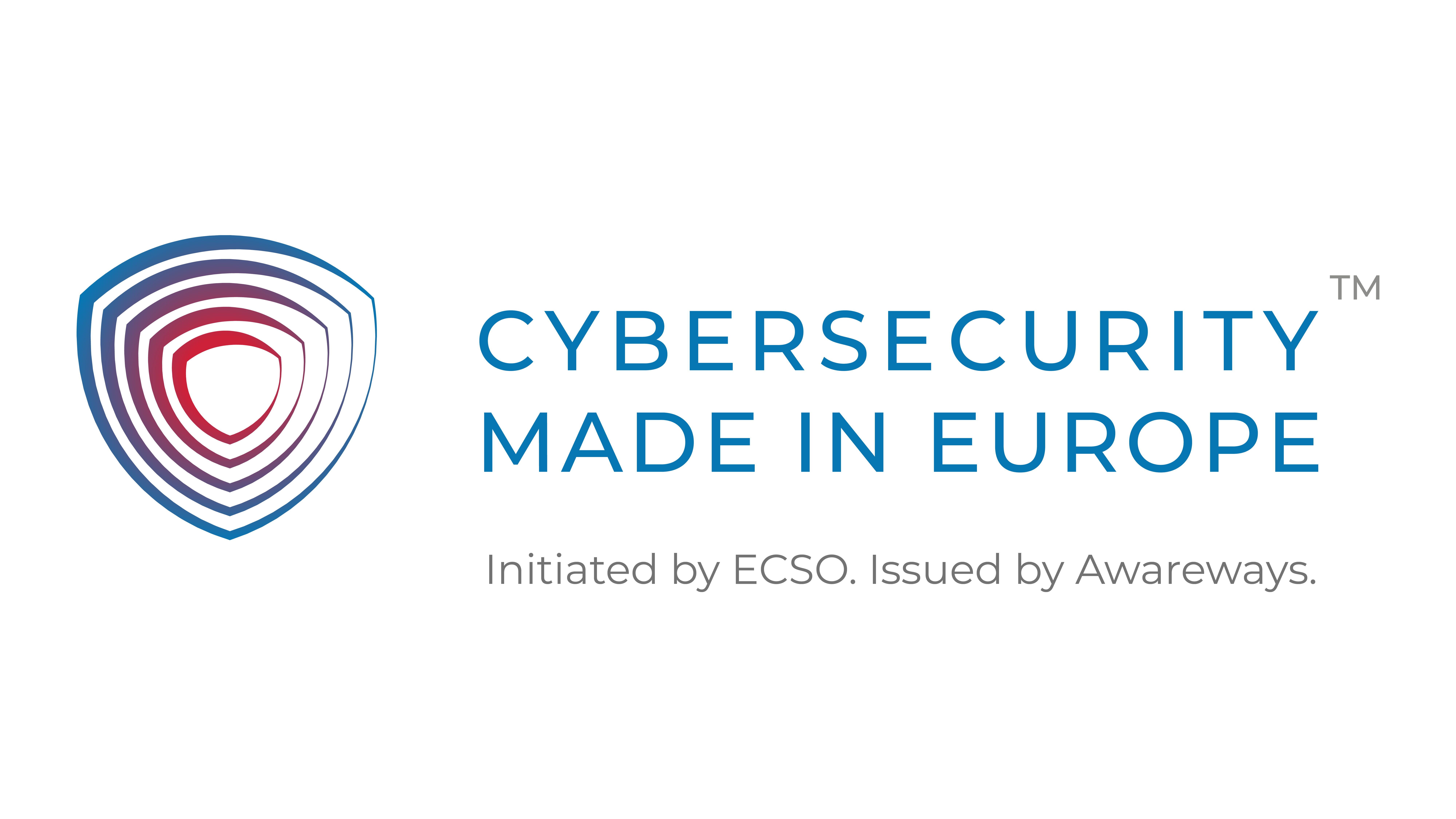 Awareways achieves the 'Cybersecurity Made in Europe' label from ECSO for digital sovereignty.
